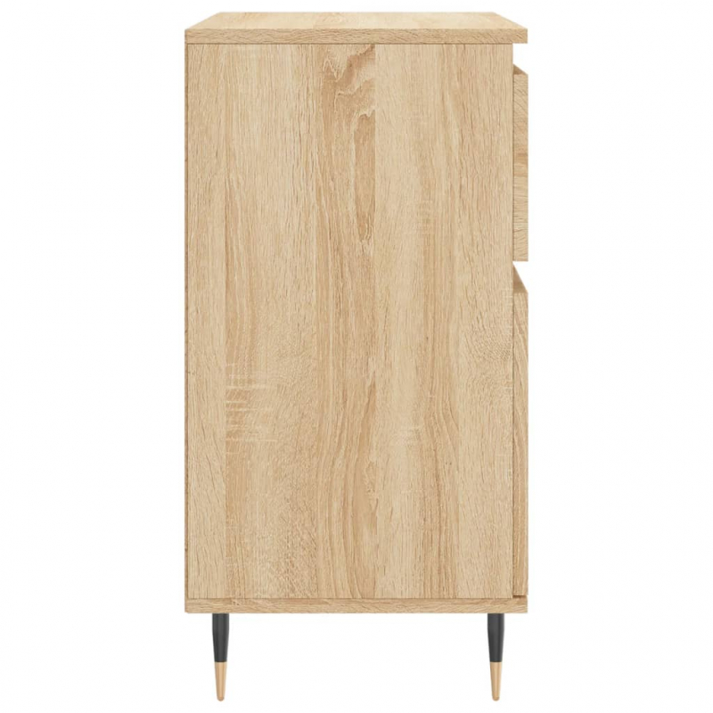Sideboard Sonoma-Eiche 60x35x70 cm Holzwerkstoff