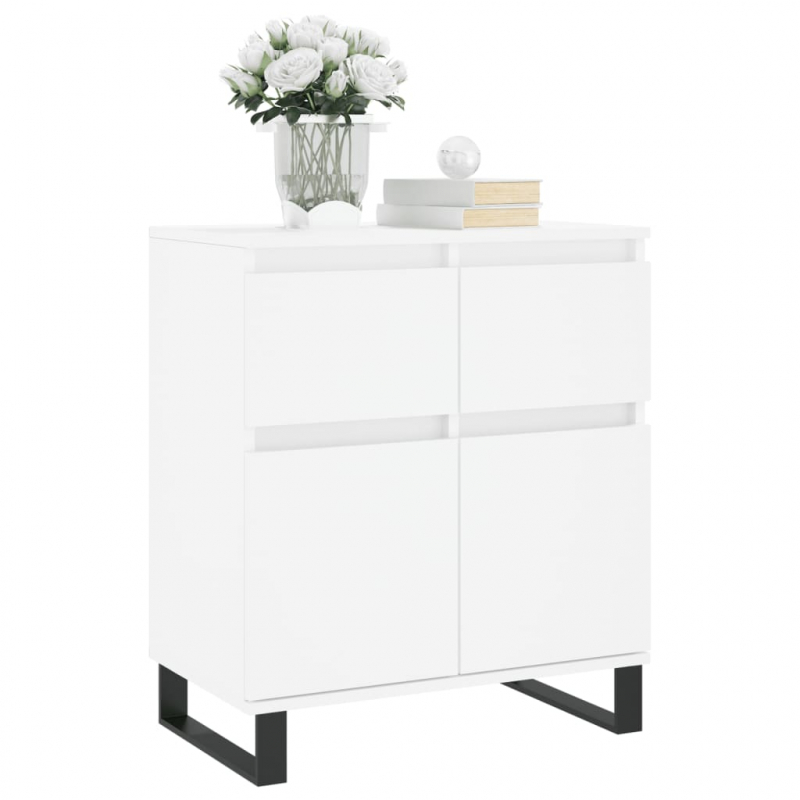 Sideboard Weiß 60x35x70 cm Holzwerkstoff