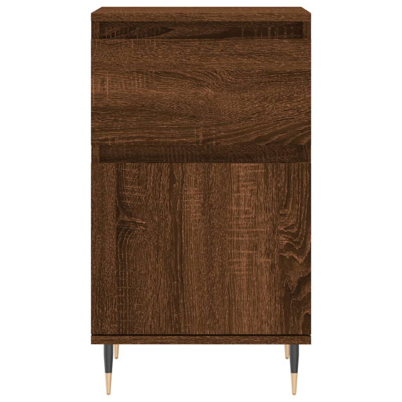 Sideboard Braun Eichen-Optik 40x35x70 cm Holzwerkstoff