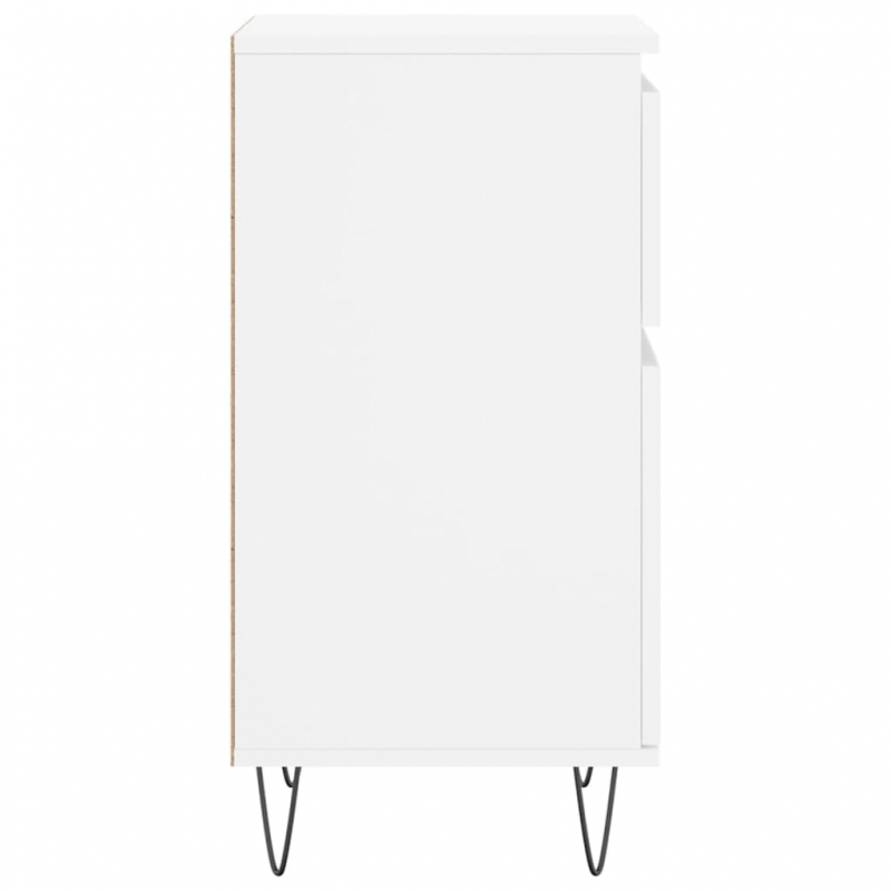 Sideboards 2 Stk. Weiß 40x35x70 cm Holzwerkstoff