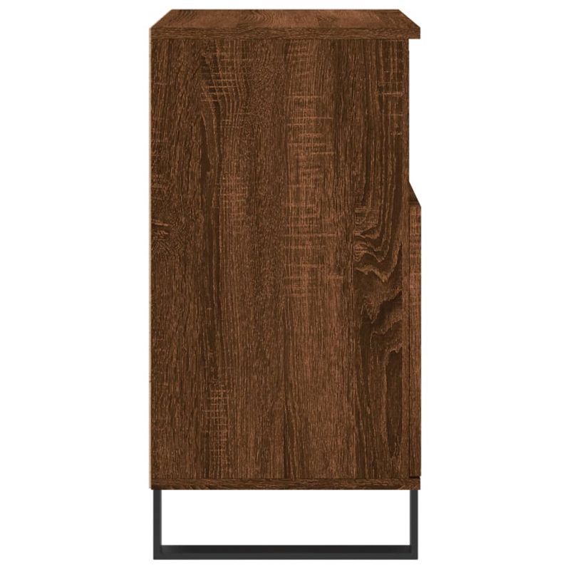 Sideboard Braun Eichen-Optik 60x35x70 cm Holzwerkstoff