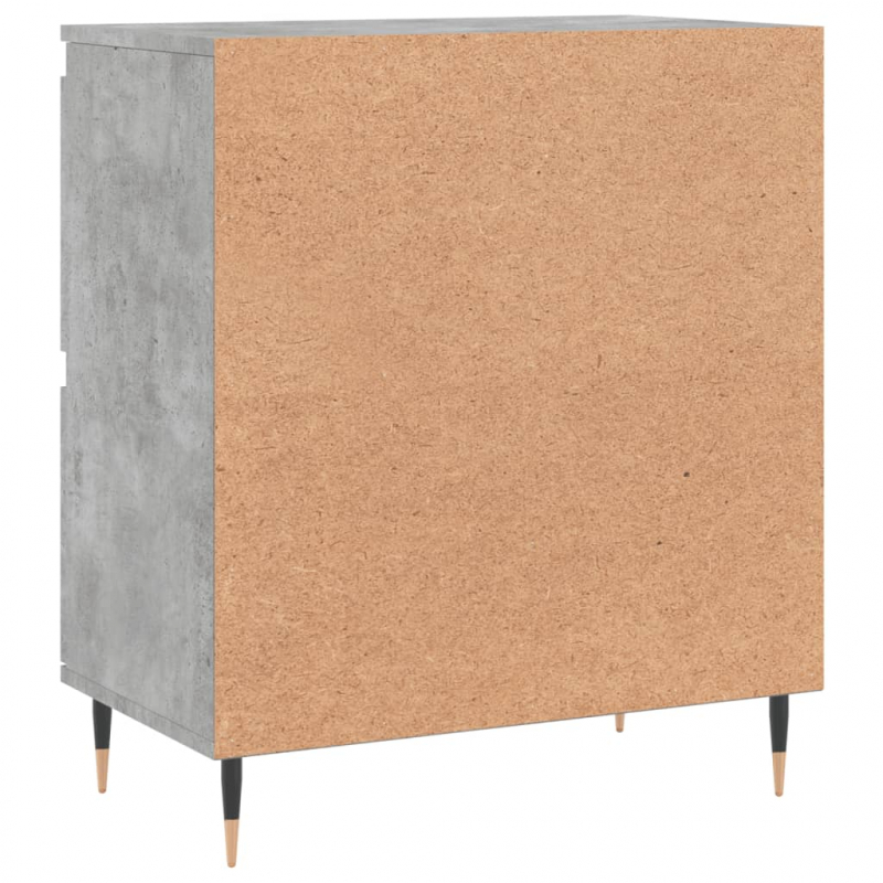 Sideboard Betongrau 60x35x70 cm Holzwerkstoff
