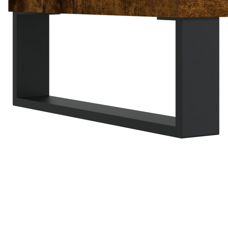 Badschrank Räuchereiche 65x33x60 cm Holzwerkstoff