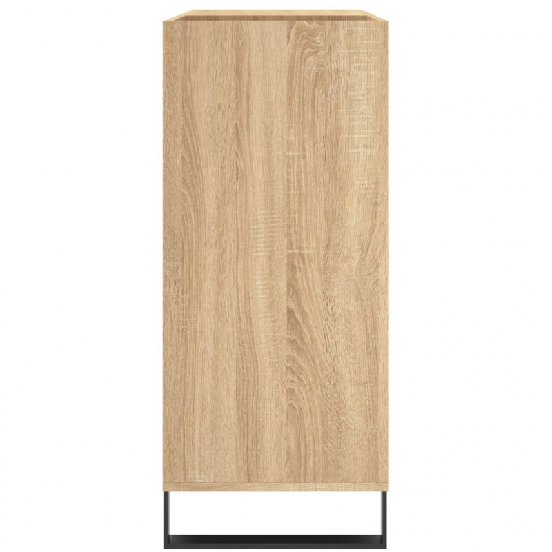 Plattenschrank Sonoma-Eiche 84,5x38x89 cm Holzwerkstoff