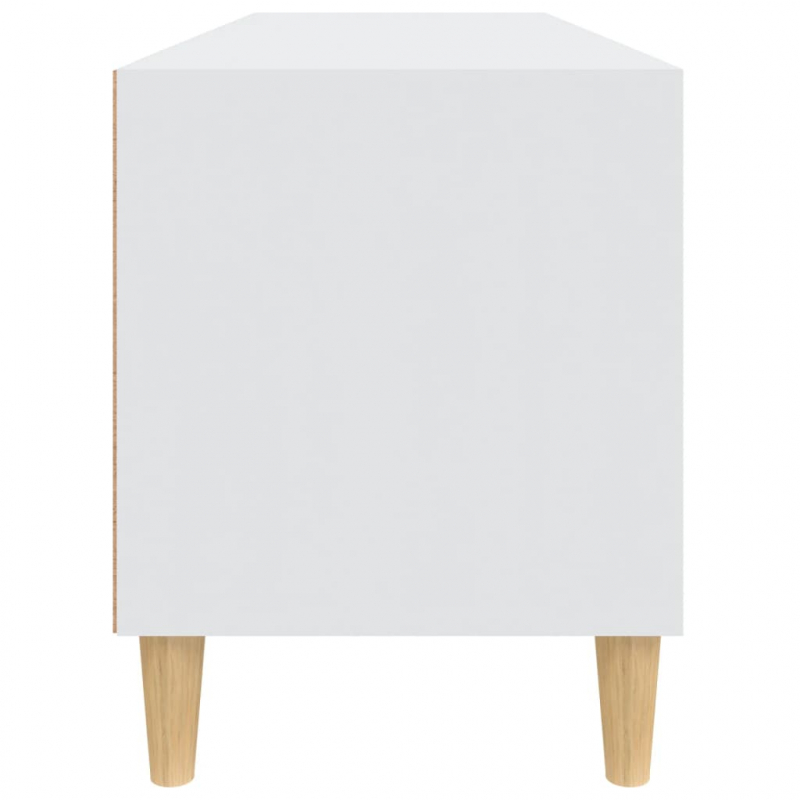 TV-Schrank Weiß 100x34,5x44,5 cm Holzwerkstoff