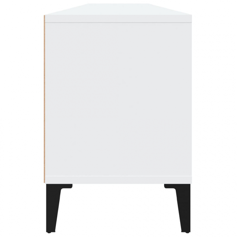 TV-Schrank Weiß 150x30x44,5 cm Holzwerkstoff