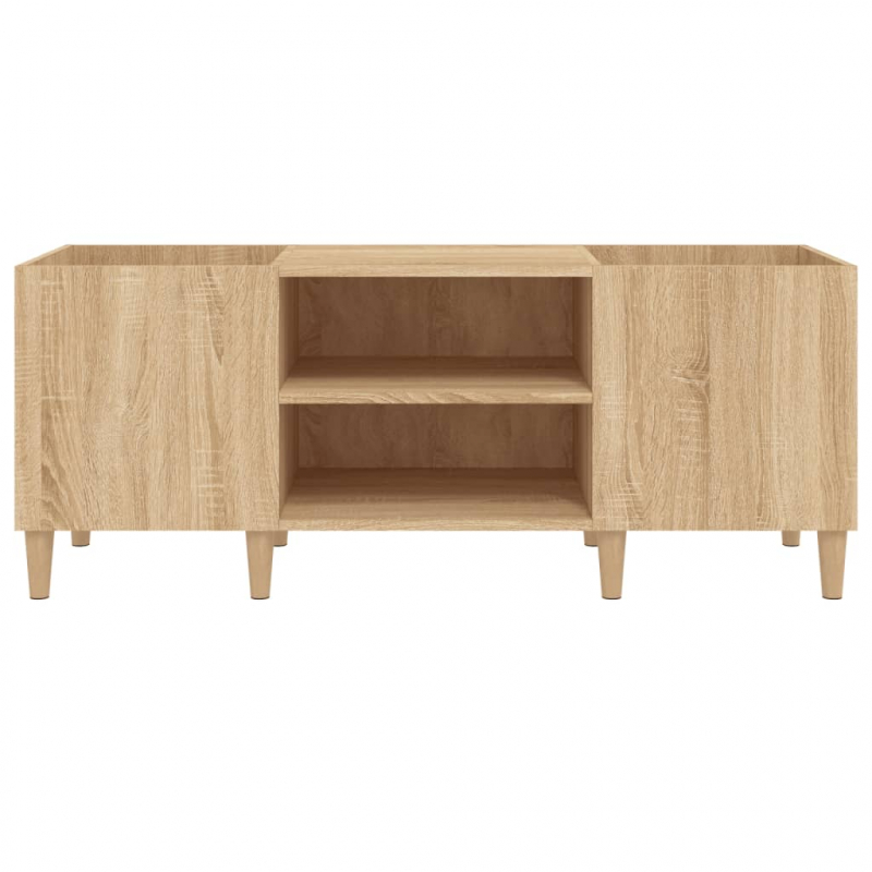 Plattenschrank Sonoma-Eiche 121x38x48 cm Holzwerkstoff