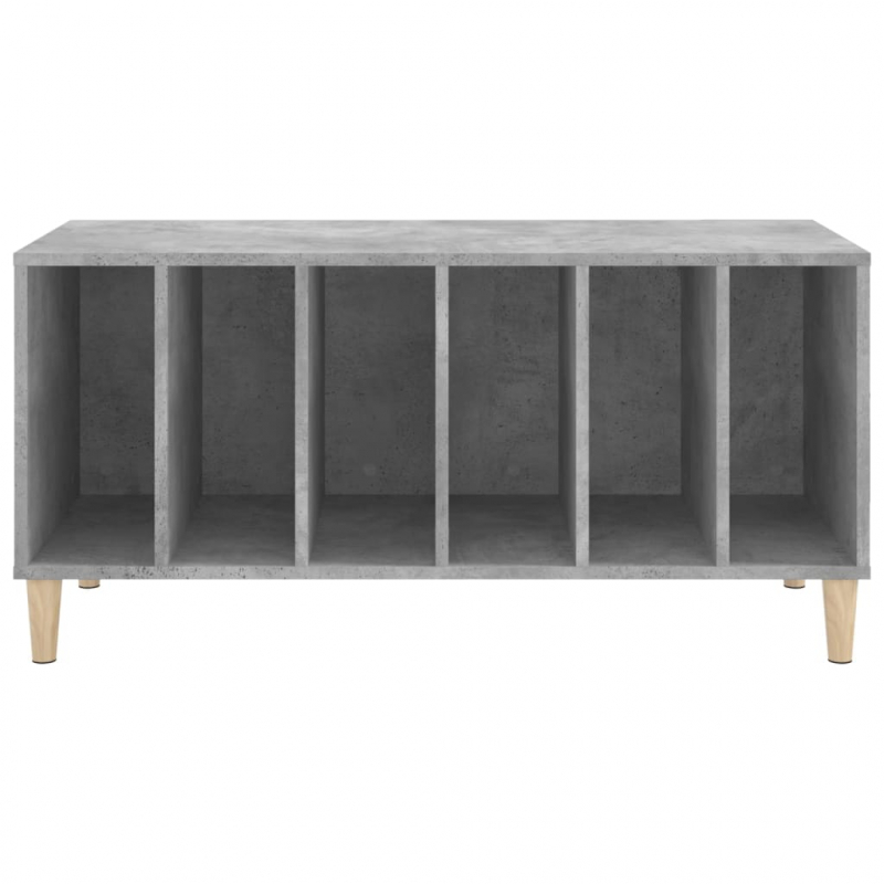 Plattenschrank Betongrau 100x38x48 cm Holzwerkstoff