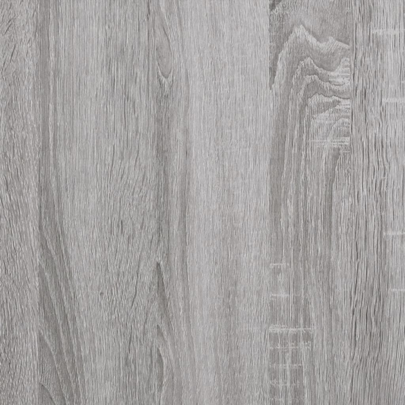 Plattenschrank Grau Sonoma-Eiche 100x38x48 cm Holzwerkstoff