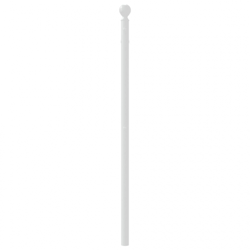 Kopfteil Metall Weiß 100 cm