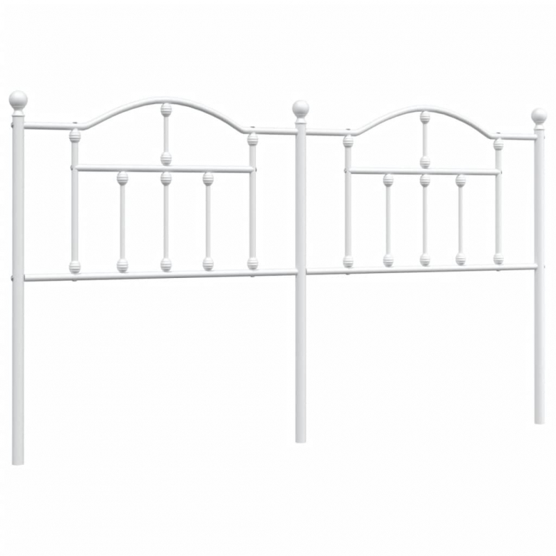Kopfteil Metall Weiß 180 cm