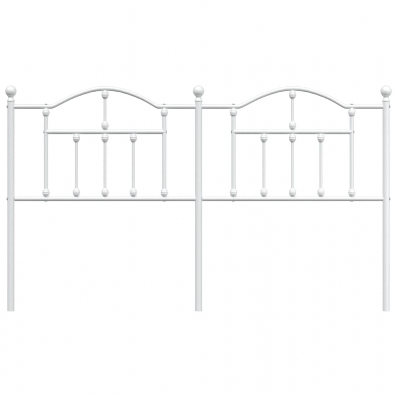 Kopfteil Metall Weiß 180 cm