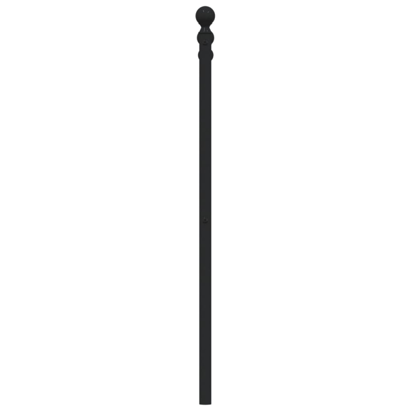 Kopfteil Metall Schwarz 140 cm