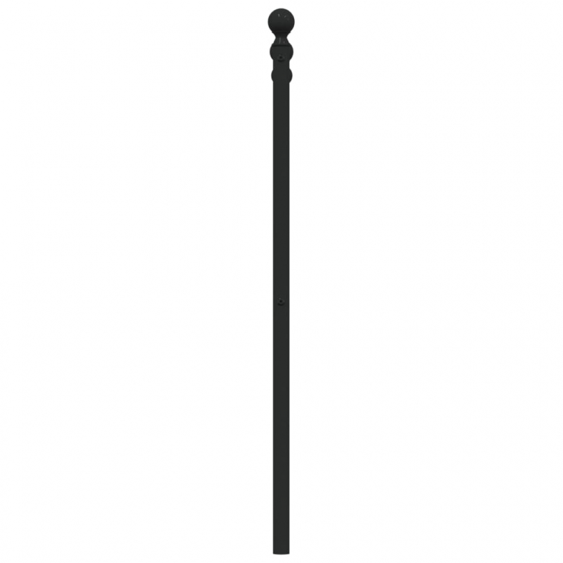 Kopfteil Metall Schwarz 200 cm