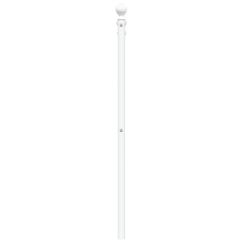 Kopfteil Metall Weiß 135 cm