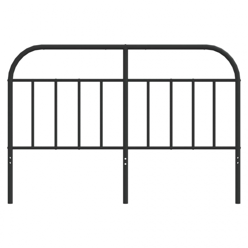 Kopfteil Metall Schwarz 150 cm