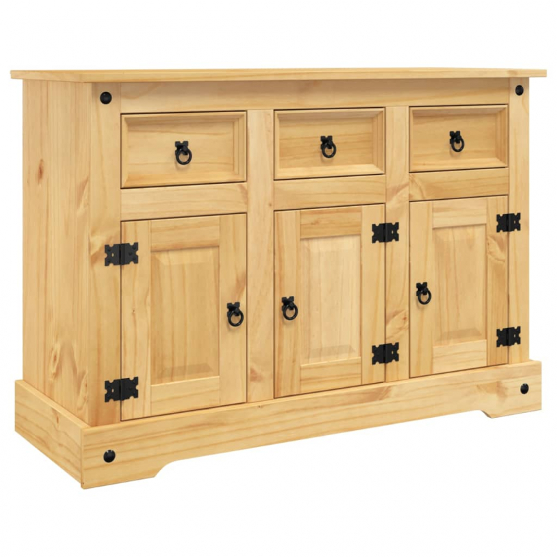 Sideboard Corona 112x44x78 cm Massivholz Mexikanische Kiefer
