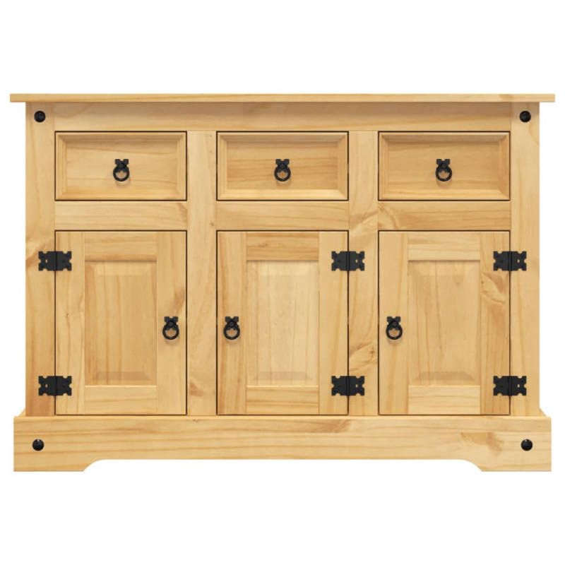 Sideboard Corona 112x44x78 cm Massivholz Mexikanische Kiefer
