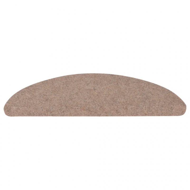 Stufenmatten Selbstklebend 10 Stk. Beige 56x17x3 cm