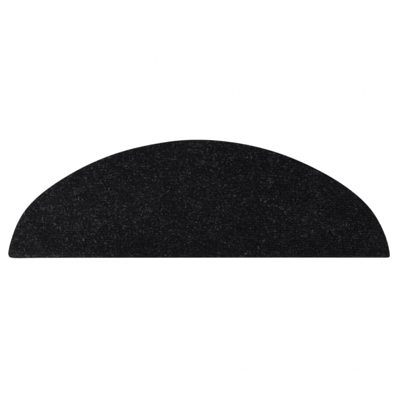 Stufenmatten Selbstklebend 10 Stk. Schwarz 56x17x3 cm