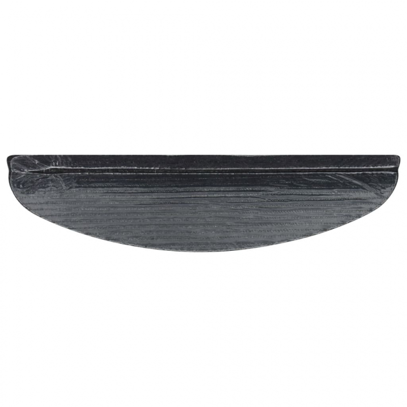 Stufenmatten Selbstklebend 10 Stk. Schwarz 56x17x3 cm