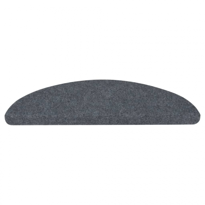 Stufenmatten Selbstklebend 10 Stk. Grau 56x17x3 cm