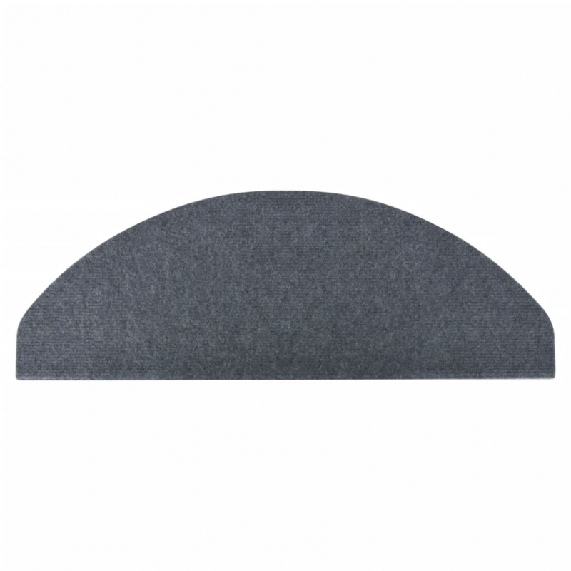 Stufenmatten Selbstklebend 10 Stk. Grau 56x17x3 cm