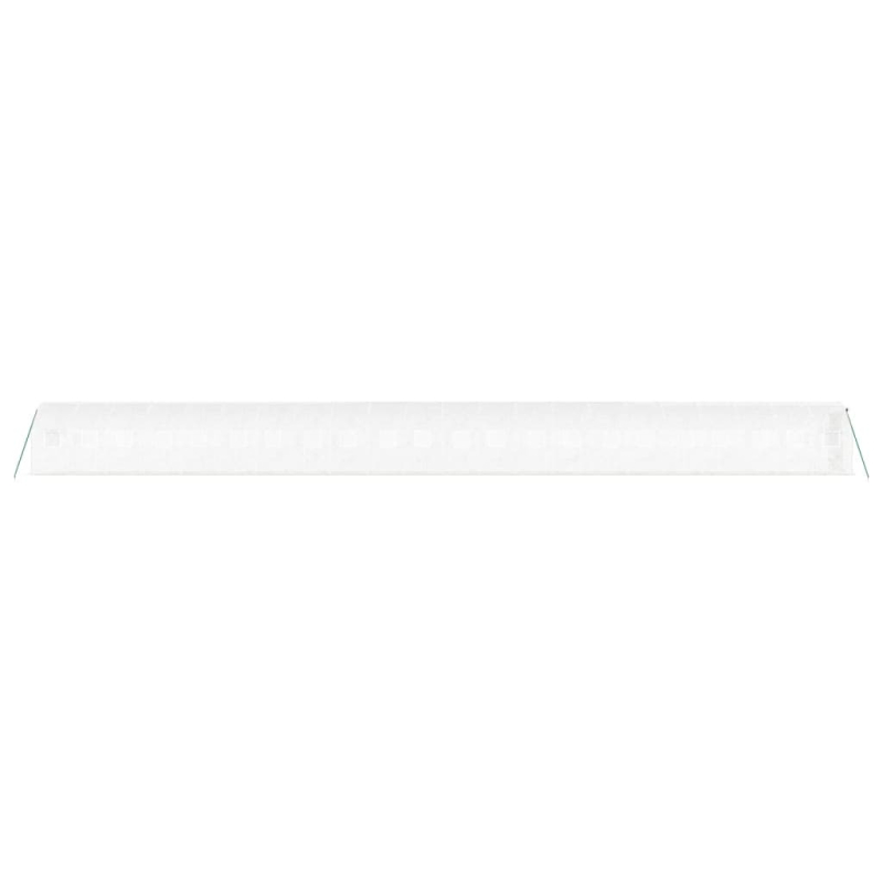 Gewächshaus mit Stahlrahmen Weiß 44 m² 22x2x2 m