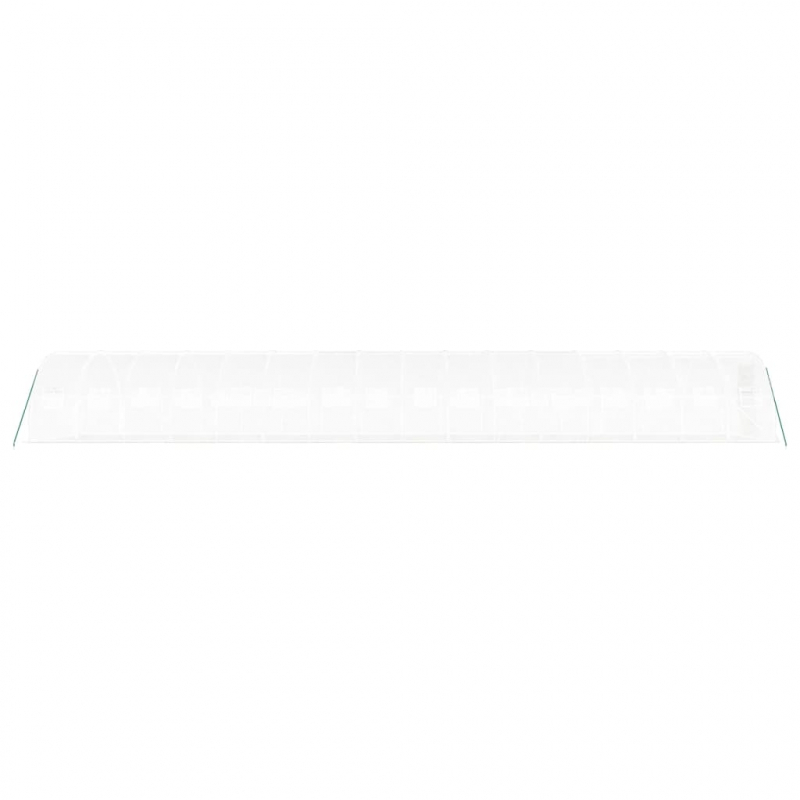Gewächshaus mit Stahlrahmen Weiß 48 m² 16x3x2 m