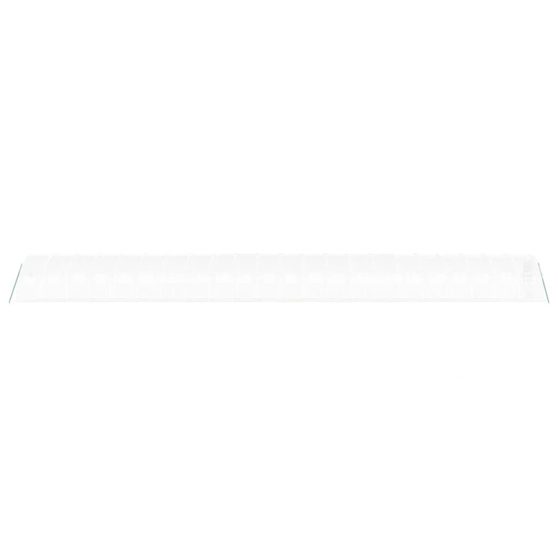 Gewächshaus mit Stahlrahmen Weiß 66 m² 22x3x2 m