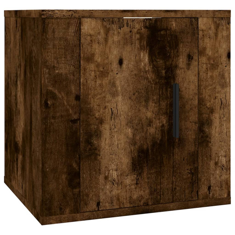 8-tlg. TV-Schrank-Set Räuchereiche Holzwerkstoff