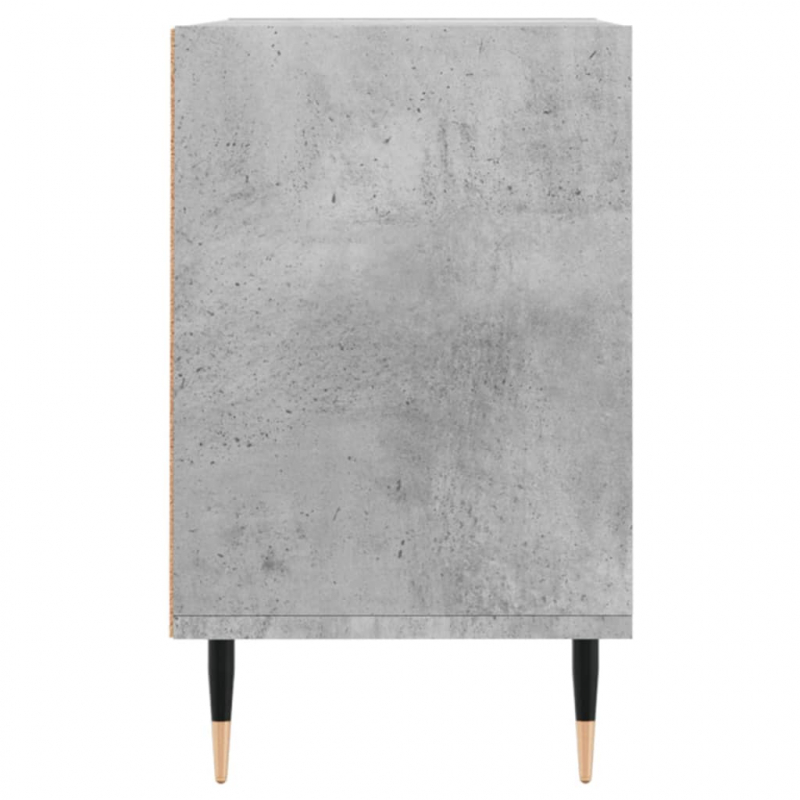 TV-Schrank Betongrau 69,5x30x50 cm Holzwerkstoff