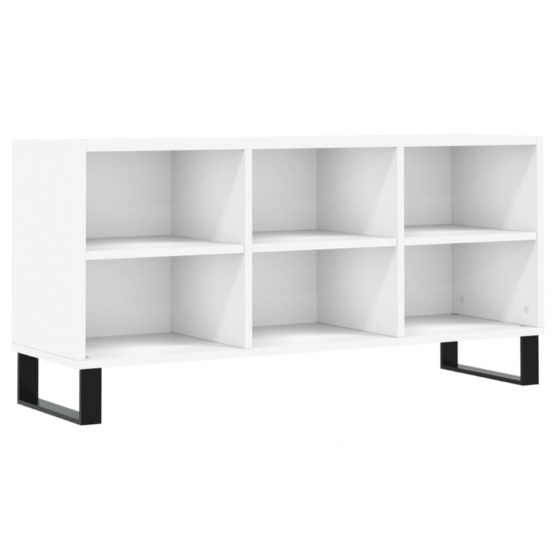 TV-Schrank Weiß 103,5x30x50 cm Holzwerkstoff