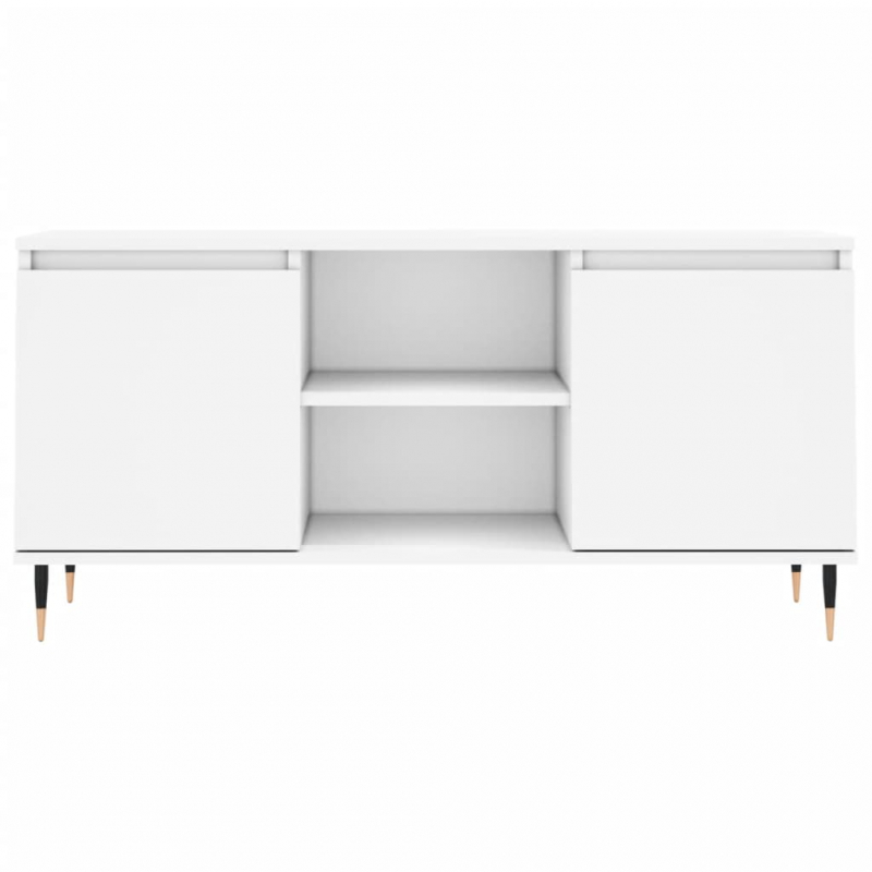 TV-Schrank Weiß 104x35x50 cm Holzwerkstoff