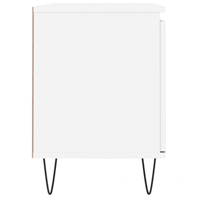 TV-Schrank Weiß 104x35x50 cm Holzwerkstoff