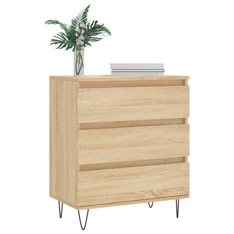 Sideboard Sonoma-Eiche 60x35x70 cm Holzwerkstoff