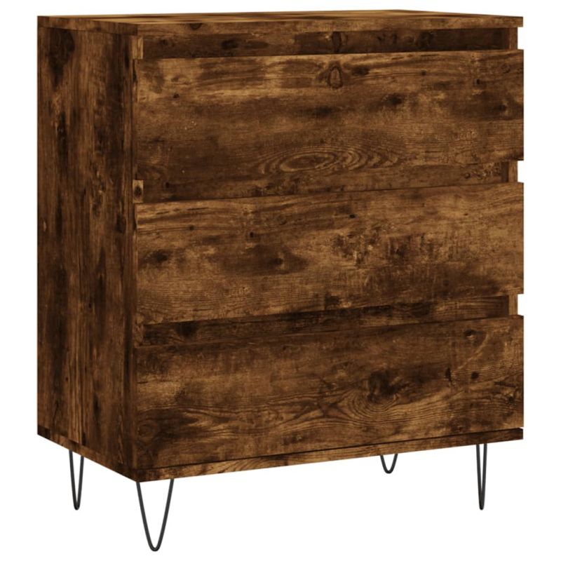 Sideboard Räuchereiche 60x35x70 cm Holzwerkstoff