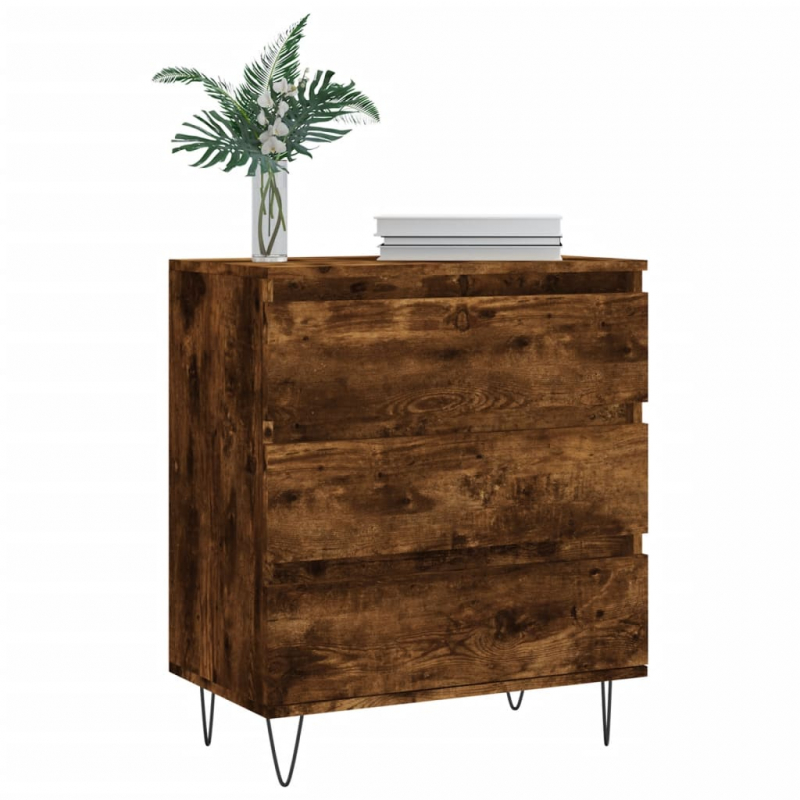 Sideboard Räuchereiche 60x35x70 cm Holzwerkstoff
