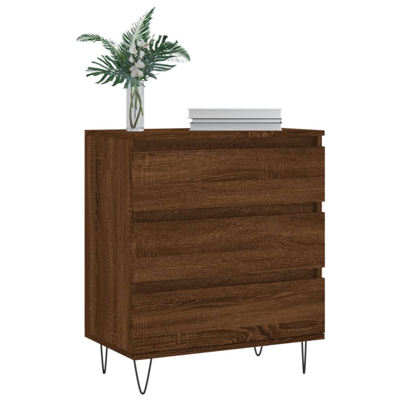 Sideboard Braun Eichen-Optik 60x35x70 cm Holzwerkstoff