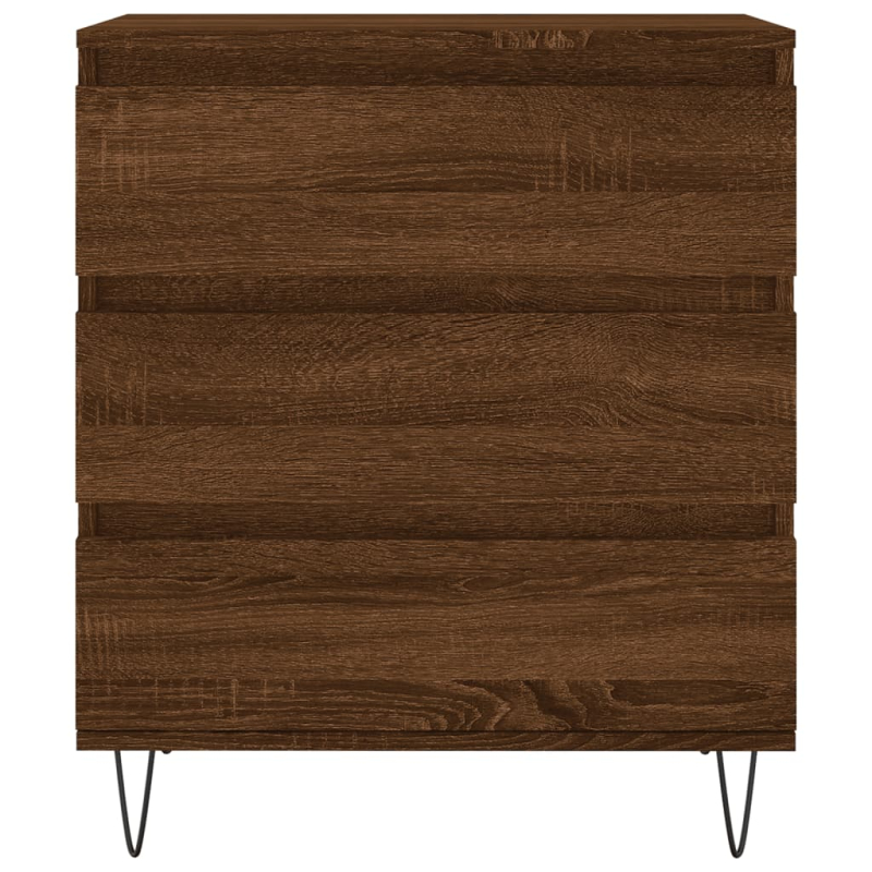 Sideboard Braun Eichen-Optik 60x35x70 cm Holzwerkstoff