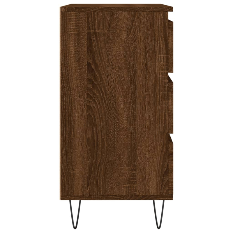 Sideboard Braun Eichen-Optik 60x35x70 cm Holzwerkstoff