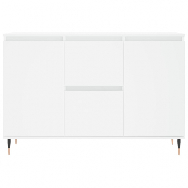 Sideboard Weiß 104x35x70 cm Holzwerkstoff