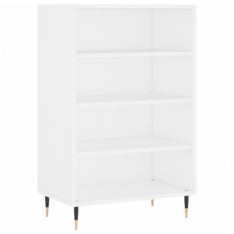 Highboard Weiß 57x35x90 cm Holzwerkstoff