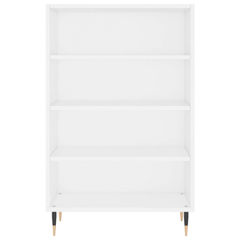 Highboard Weiß 57x35x90 cm Holzwerkstoff