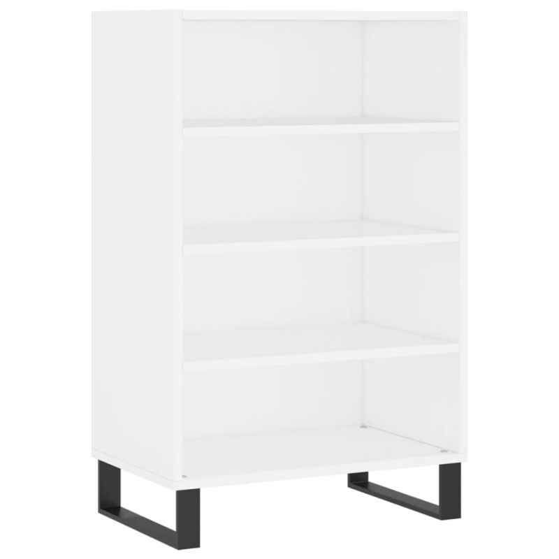 Highboard Weiß 57x35x90 cm Holzwerkstoff