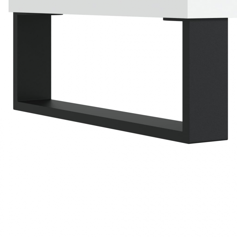 Highboard Weiß 57x35x90 cm Holzwerkstoff