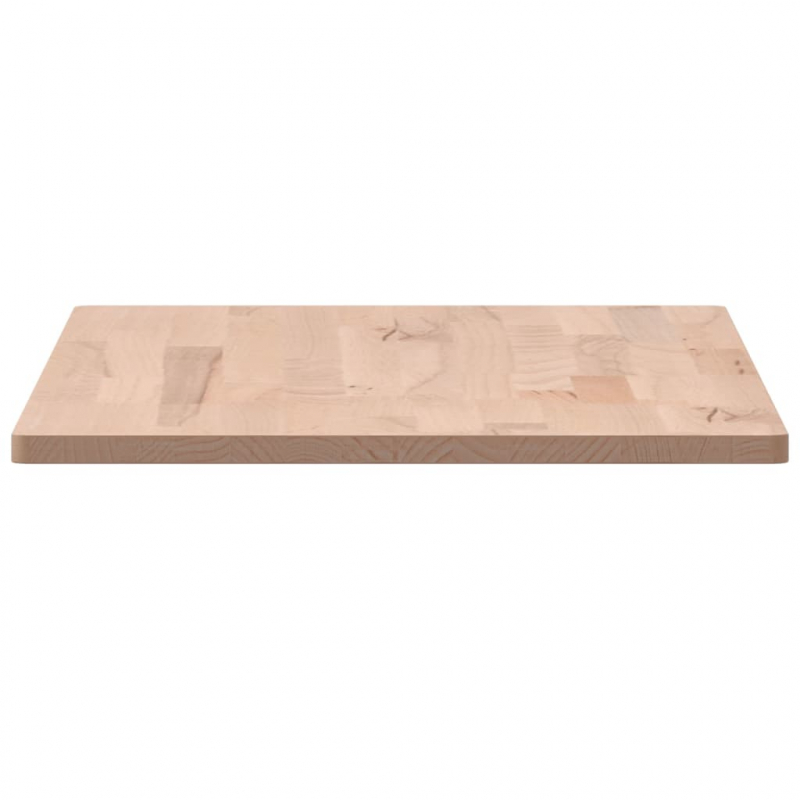 Tischplatte 100x50x1,5 cm Rechteckig Massivholz Buche