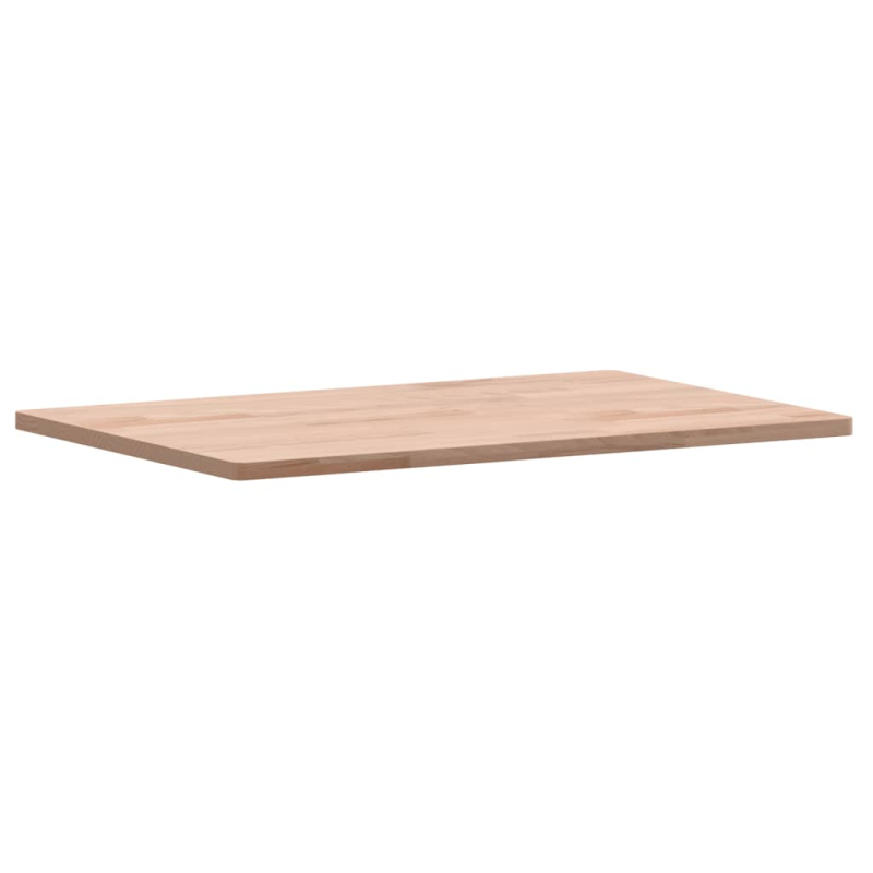Tischplatte 60x40x1,5 cm Rechteckig Massivholz Buche