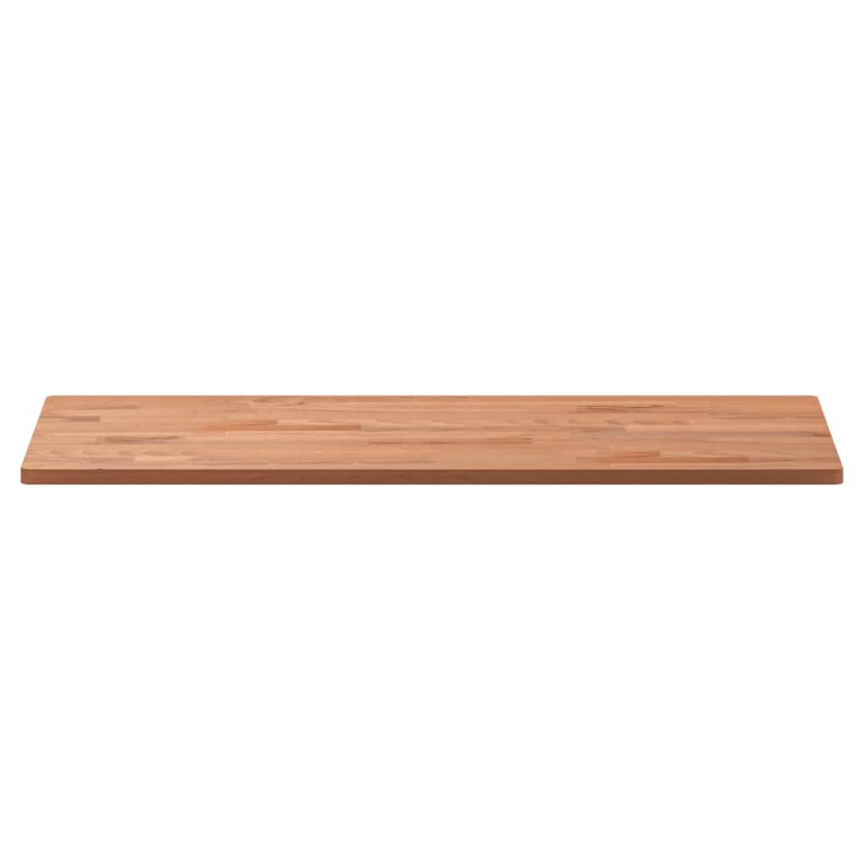 Tischplatte 80x40x1,5 cm Rechteckig Massivholz Buche