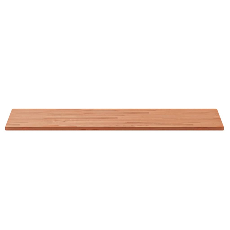 Tischplatte 100x50x1,5 cm Rechteckig Massivholz Buche